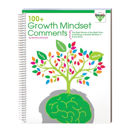 Newmark Learning Growth Mindset Comments, 100+, Grades K-2 NL4687